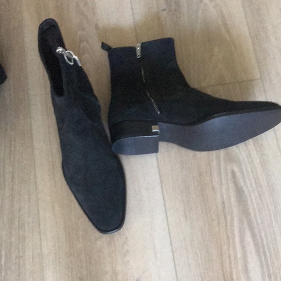 The Kooples black suede boots size 44/11US… never worn—pristine. - Picture 2 of 6